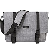 Messenger Bag,Vaschy Water Resistant Slim Crossbody Laptop Shoulder Bag for Men Women Fits 14in L...