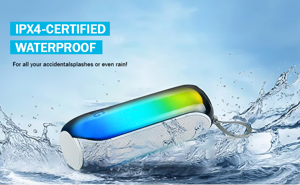 waterproof bluetooth speaker for shower beach outdoor