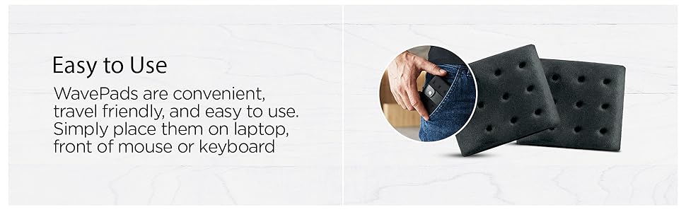 portable laptop wrist rests