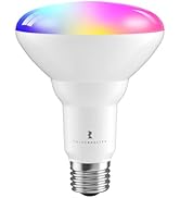 THIRDREALITY Smart Color Bulb ZB3, Zigbee hub Required, 650 Lumens, BR30/E26 Flood Light,RGB Full...