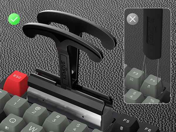 P11 4-Key Keycap Puller - Custom Gaming Mechanical Keyboard Cleaning and Removal Tool
