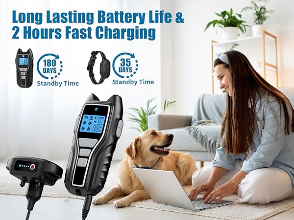 dog shock collar with remote control 6