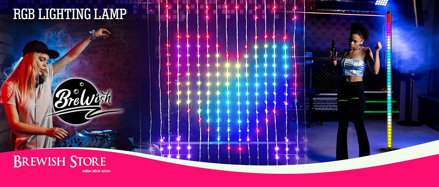 RGB Curtain Lighting Lamp