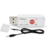 PCsensor Double Sensor Computer USB Thermometer Data Logger Free PC Software for Logging Temperat...