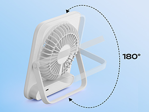 foldable desk fan