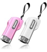 SINSEN Car Safety Hammer, 2-Pack Window Glass Breaker & Seatbelt Cutter, Emergency Keychain, Auto...
