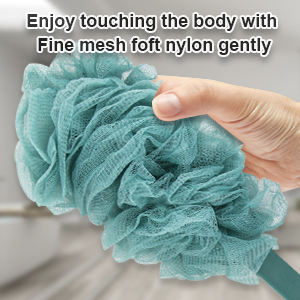 evmliy loofah with handle