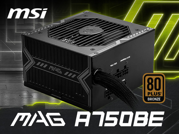 MAG A750BE Gaming Power Supply