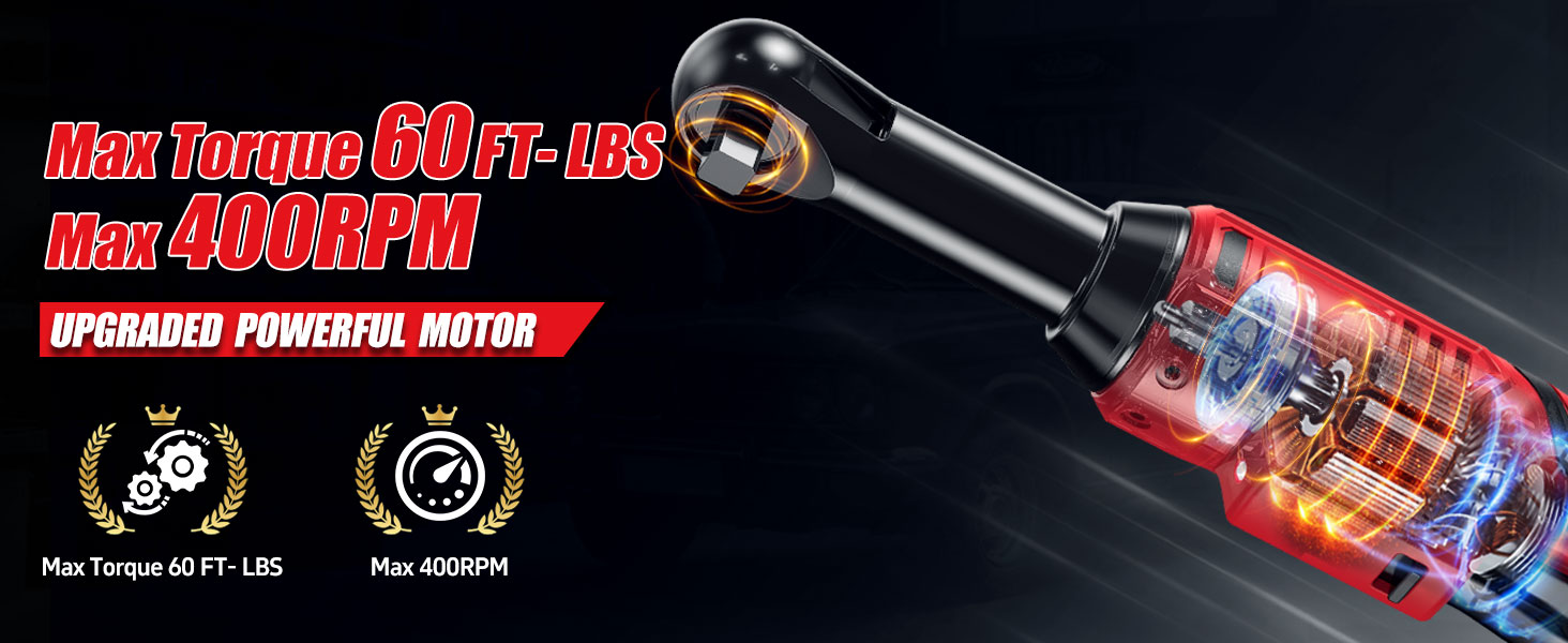 Cordless Ratchet Wrench Set