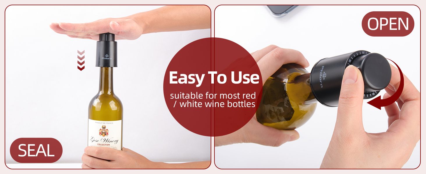 vacuum wine stopper