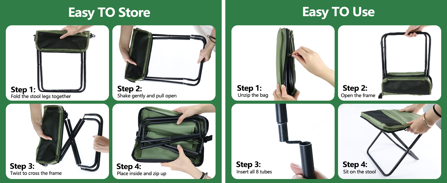 Foldable Stool for Camping