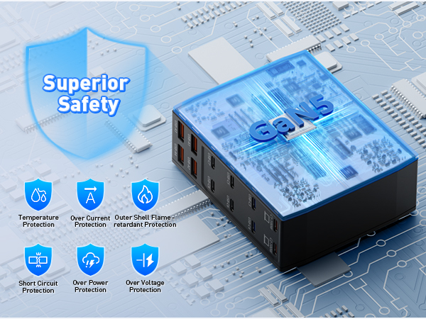 multi usb charging station
