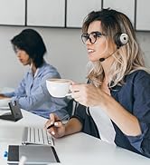 LEVN wireless headset can eliminate background noise so that calls are not affected