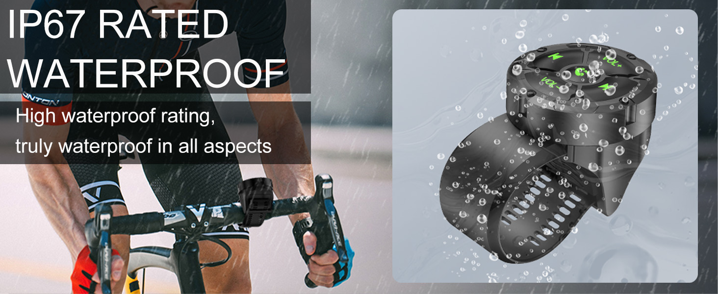 Waterproof Wireless Music Controller for Car Bike