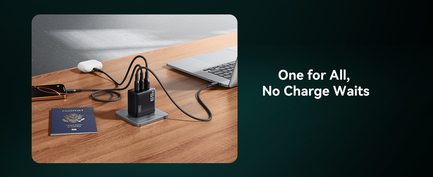 65W USB C CHARGER FAST CHARGING BLOCK