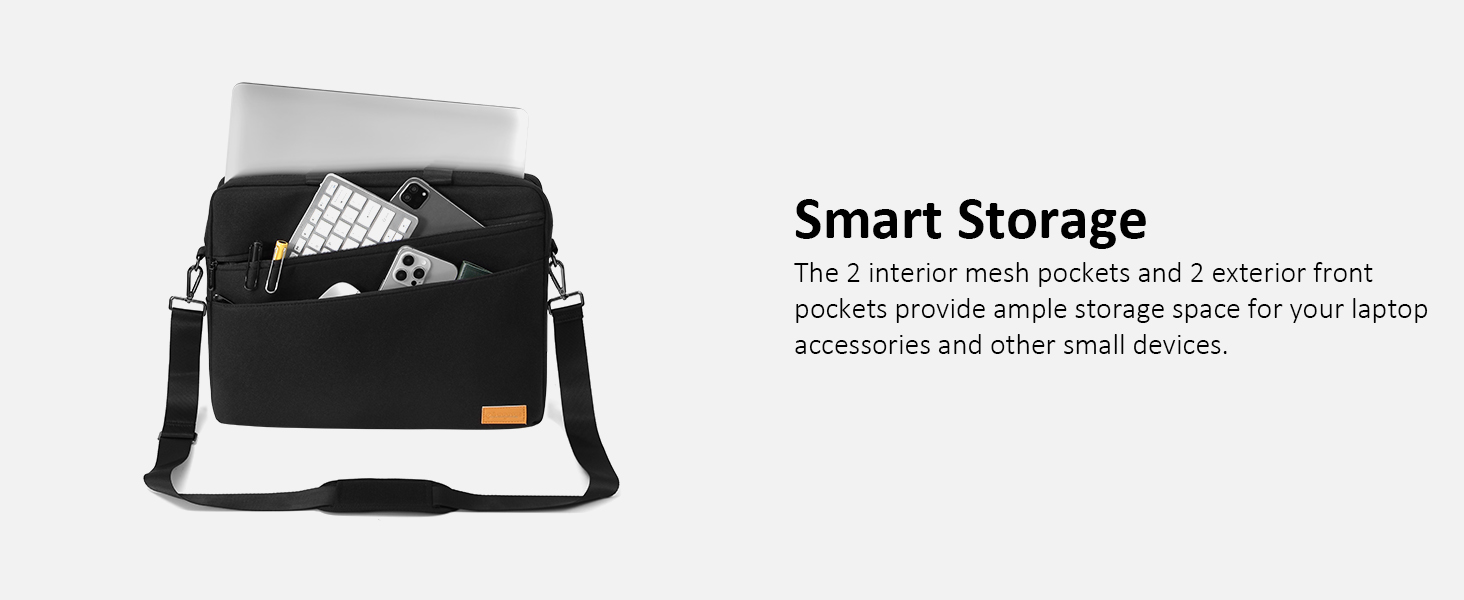 black laptop bag