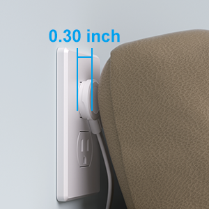 flat plug ultra thin power tower