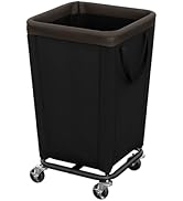 StorageWorks Laundry Hamper with Wheels, 150L Rolling Laundry Basket, Heavy Duty Dirty Clothes Ha...