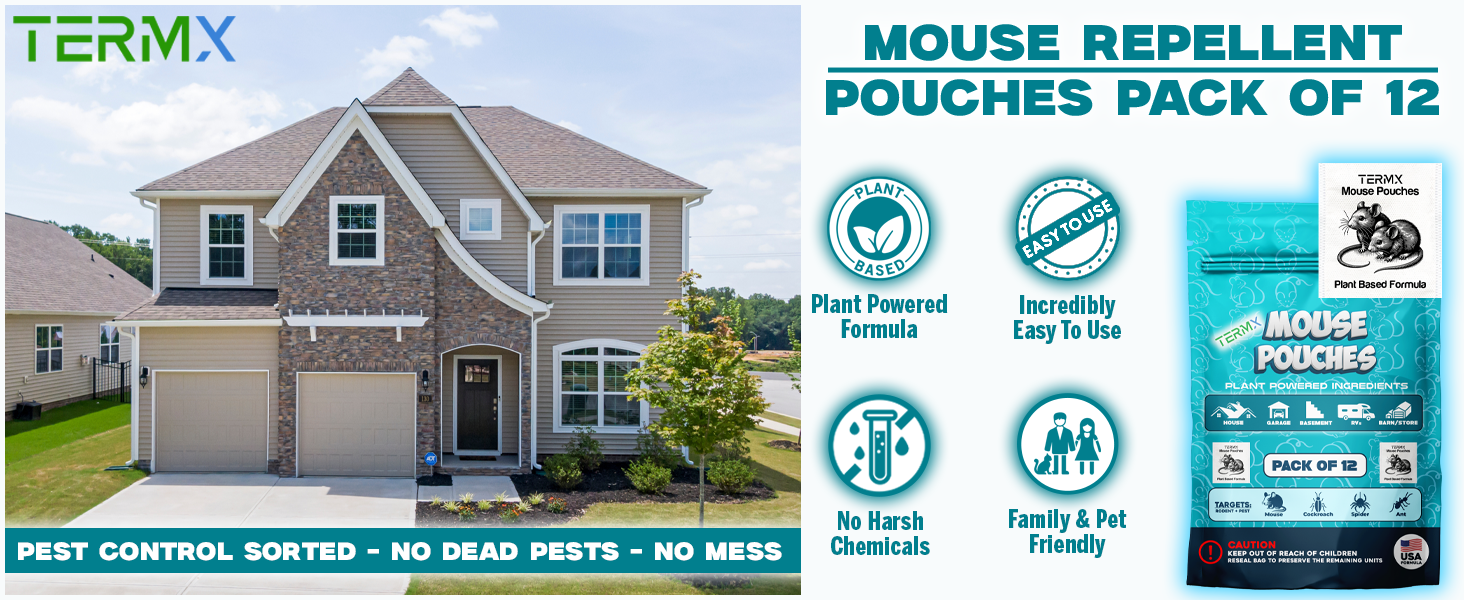mouse repellent pouches