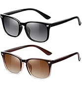 FEIDUSUN Polarized Sunglasses for Women and Men Classic Trendy Sun Glasses with UV Protection