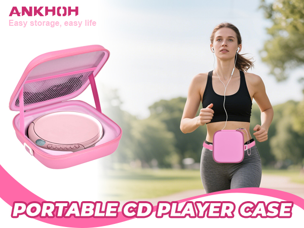 protable cd player case