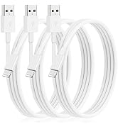 3Pack for [Apple MFi Certified] iPhone Charging Cable 6Feet-Lightning to USB Cable Wire - 3 Foot ...