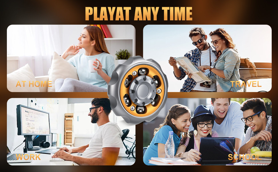 A good companion when you are in a bad mood, the best toy for adults who are restless