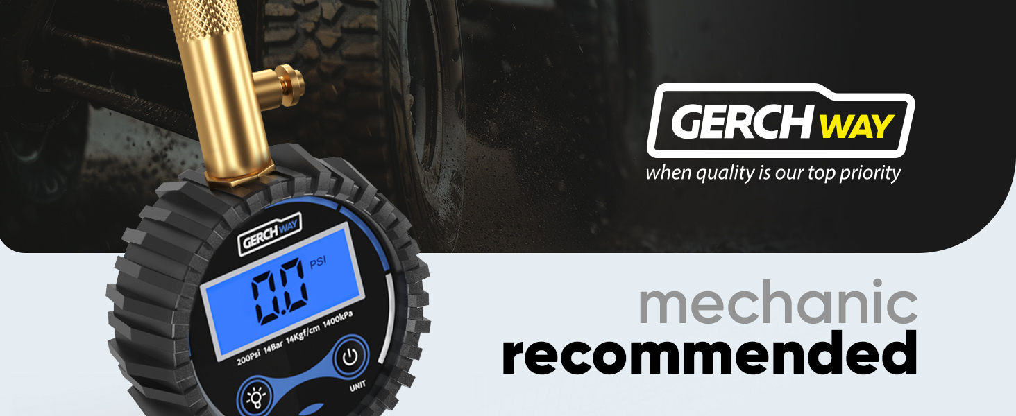 digital tire pressure gauge
