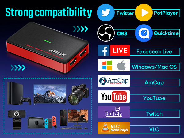 USB3.0 Game Capture Card 4K@30