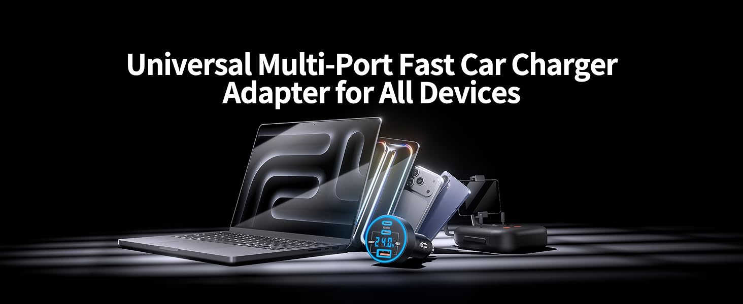 multi-port usb car charger