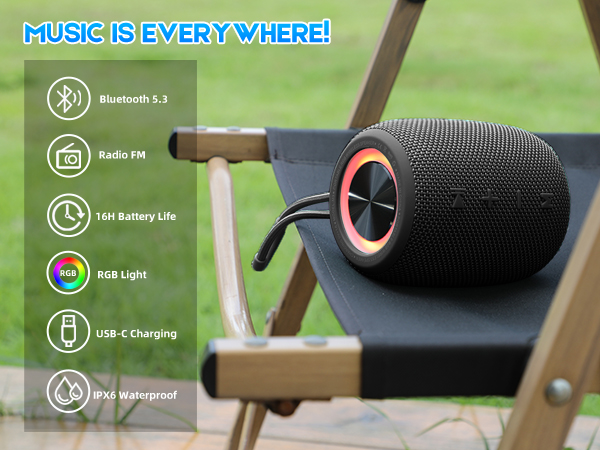Portable Bluetooth Speakers Wireless