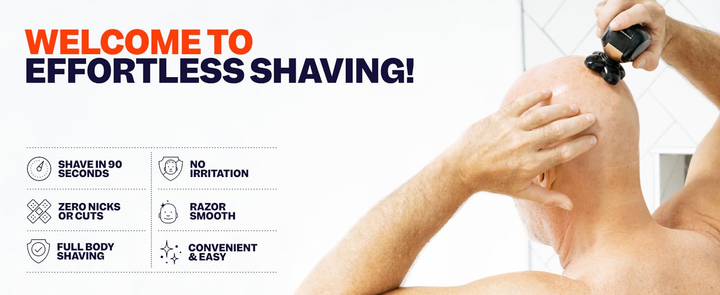 effortless shaving