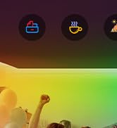 DAYBETTER RGB-Plus COB LED Strip Lights, Smart LED Lights with Built-in IC Chips, App-Control, Mu...