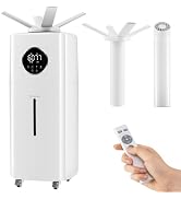 ARLIME Humidifier Large Room 2200 Sq.Ft, 5.5Gal Top Fill Commercial Humidifier w/3 Mist Levels, E...