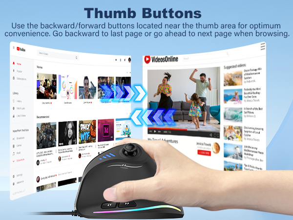 Thumb Buttons