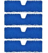 4 Pack Mop Heads Replacements Compatible with O-cedar Dual-Action Flip Mop,Microfiber&amp;Chenille Mo...