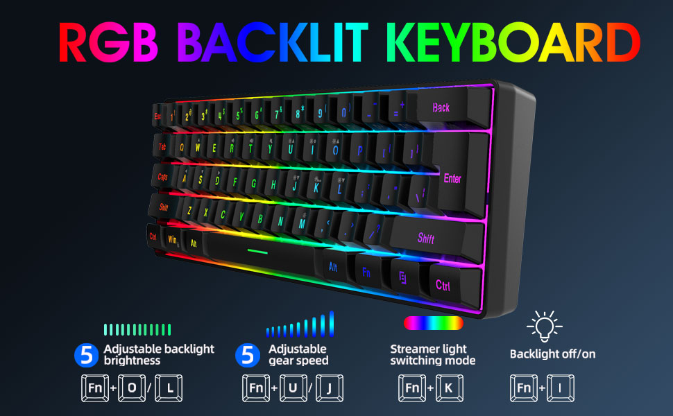 RGB BACKLIT KEYBOARD