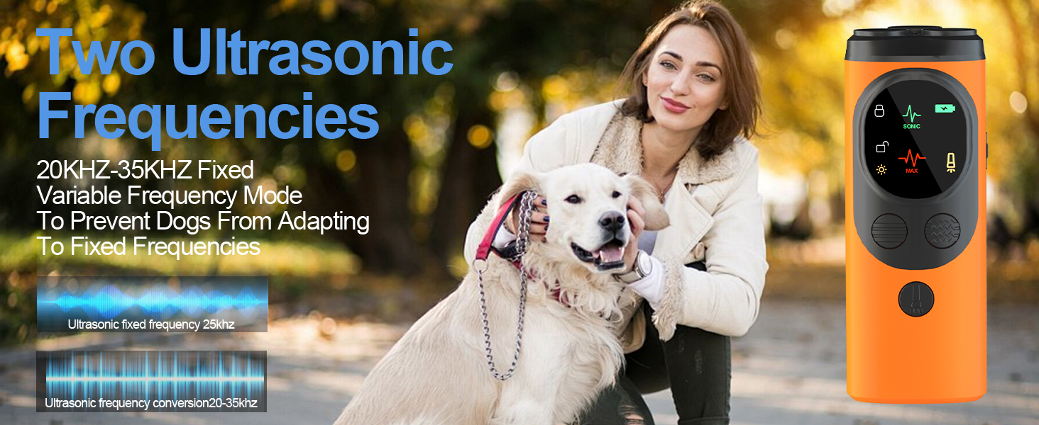 Dog Sonic Bark Deterrents Devices for Own or Neighbor&amp;#39;s Dog,