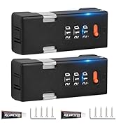 TOKCKYBL Premium Keyless Cabinet Lock with Combination Code - 3-Digit Password Hasp Latch Lock fo...