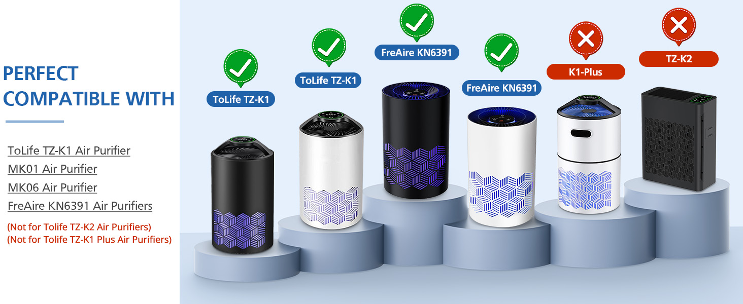 tolife air purifier filter