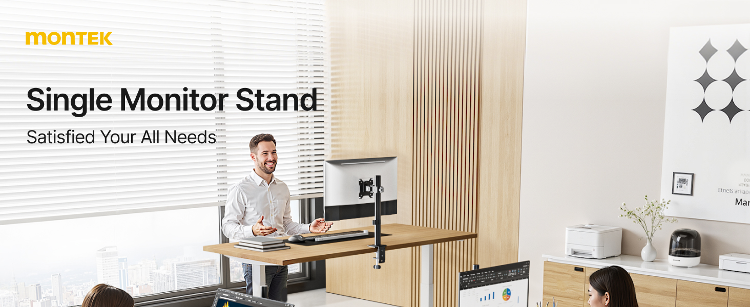 single monitor stand