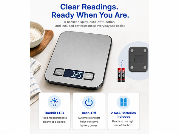 baking weight scale