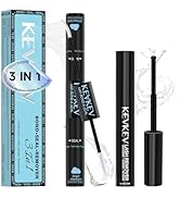 Lash Cluster Glue Lash Remover For Lash Extensions 3 In 1 Kit Strong Hold Clear Bond and Seal Las...