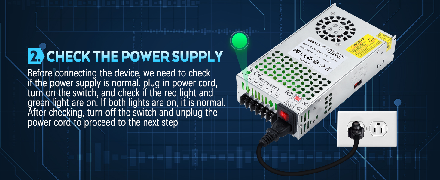 24 volt power supply