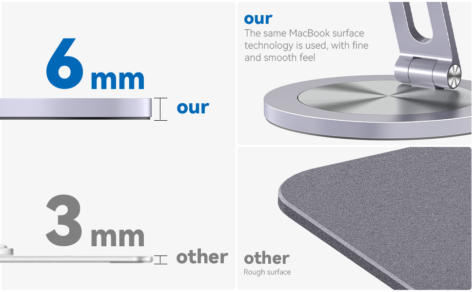 Heavy Base iphone Holder for Desk