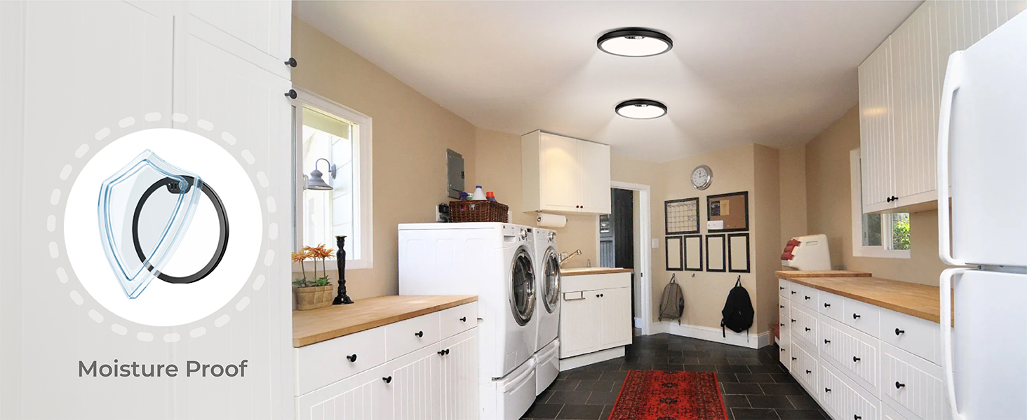 kitchen wire hardwire cabinet flushmount hard wired entryway activated porch luce light bathroom