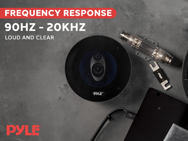 90HZ - 20KHZ Loud and clear