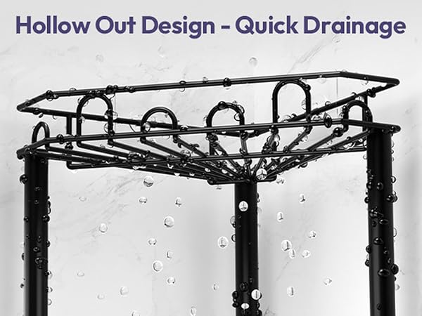 Corner Shower Caddy Standing Corner Shelf Stand Shower Organizer