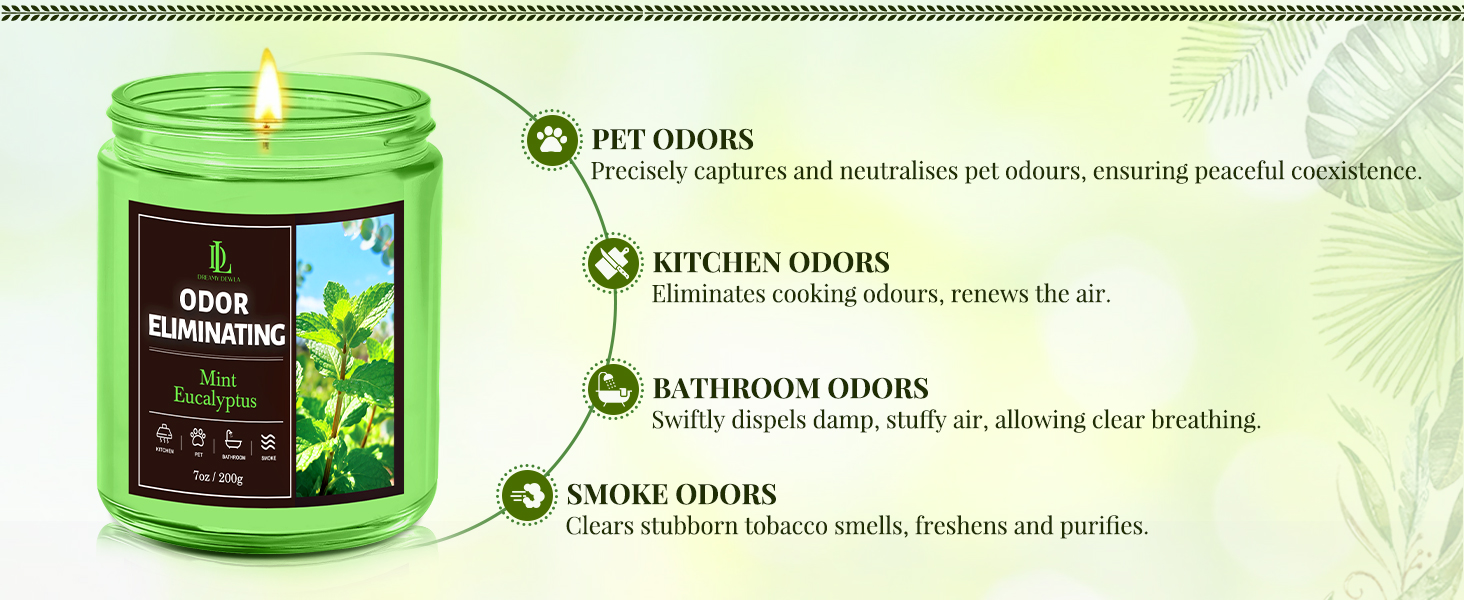pet odors candles