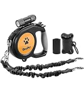 BINGPET Dual Retractable Dog Leash for Dogs Walking,26ft Heavy Duty Double Dog Leash for Two Dogs...